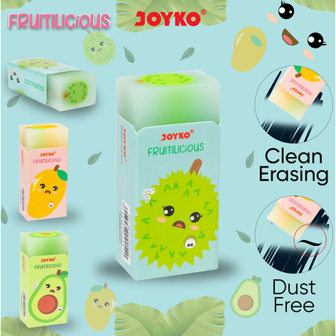 

Penghapus Lucu Joyko Fruitlicious ERT-135 bentuk buah buahan