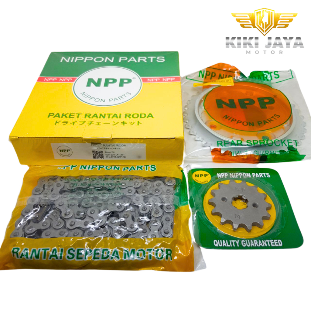 Gear Set Rantai Revo Fit NPP Chain Kit Gir Set