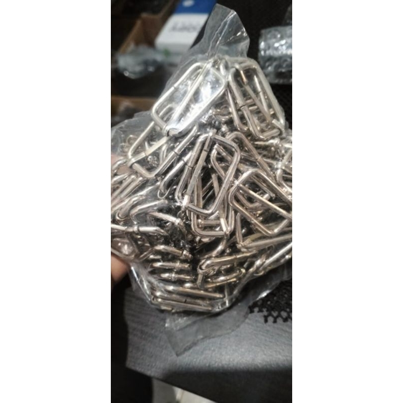 TERMURAH RING JALAN BESI 2.5CM RING GESER TAS