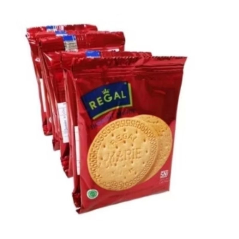 

BISKUIT MARIE REGAL SACHET / 1 Pack Isi 10 Sachet