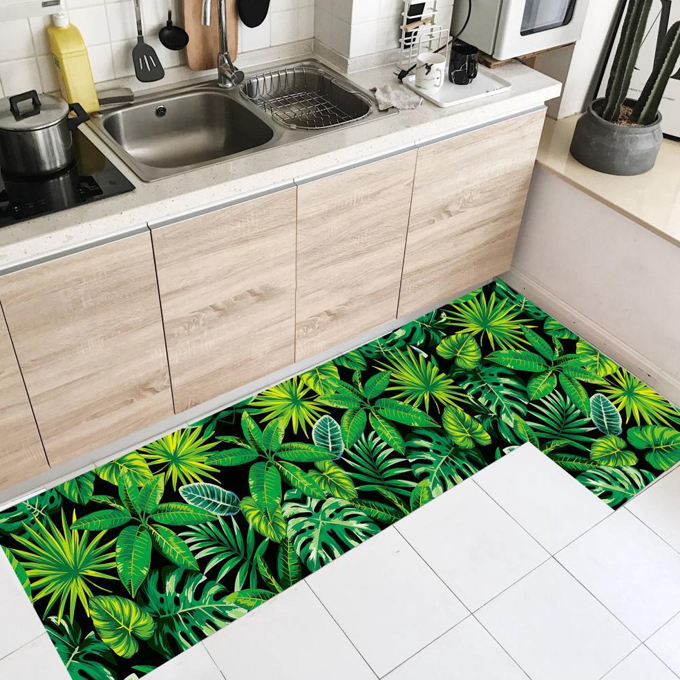 Murah Terpopuler KESET KAKI DAPUR 2 in 1 Anti slipKITCHEN MAT 3