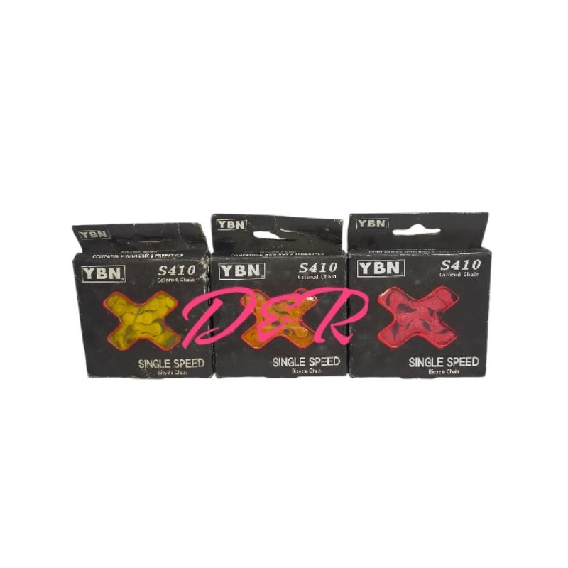 Rantai YBN S 410 Rantai Sepeda Fixie BMX Single Speed
