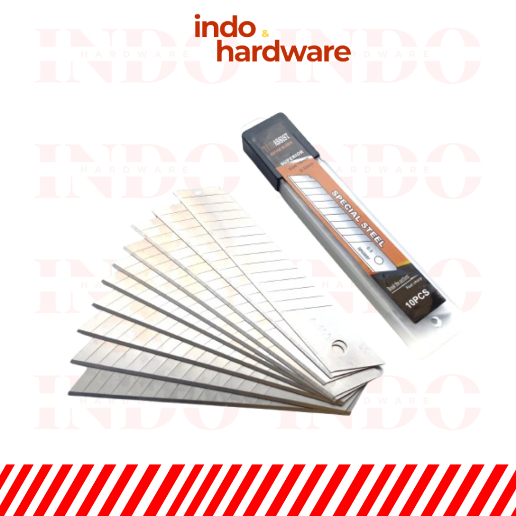 

Refill Isi Ulang Pisau Cutter Kater Besar Isi 10Pcs | Atk Alat Tulis Kantor