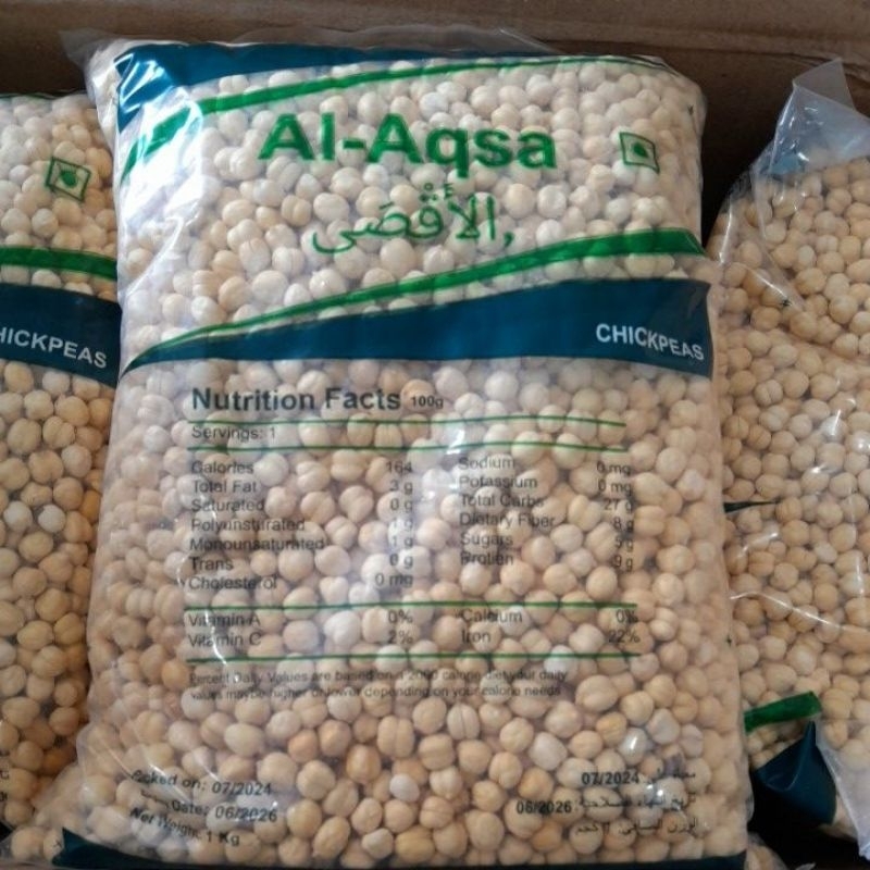 

Kacang arab gurih dan renyah 1kg oleh oleh haji&umroh