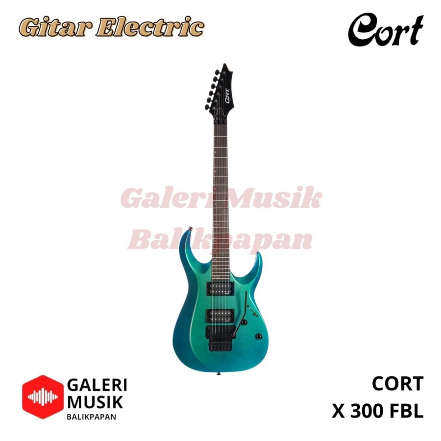 Gitar Elektrik Cort X300 Flip X 300 Flip FBL Or FPU Original