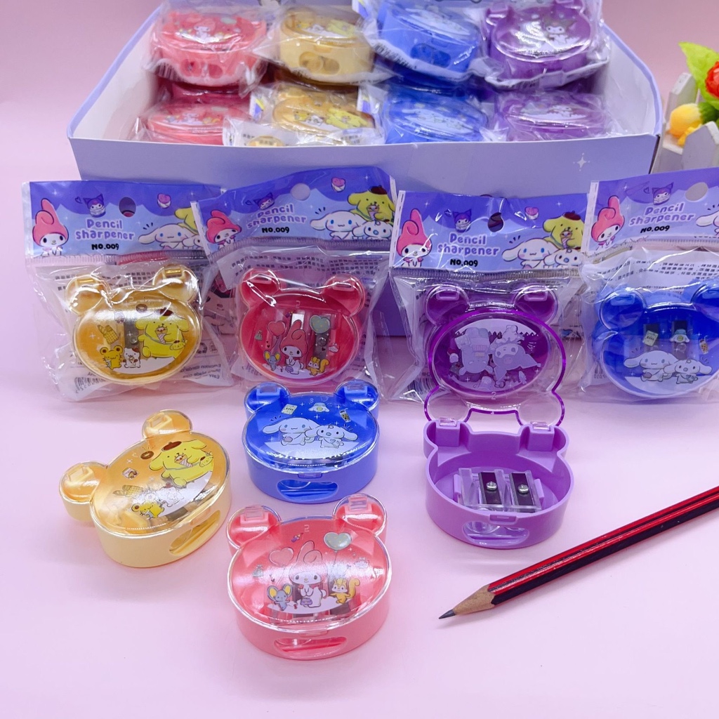 

Serutan Rautan Pensil Anak Kuromi Melody Sanrio Pencil Sharper