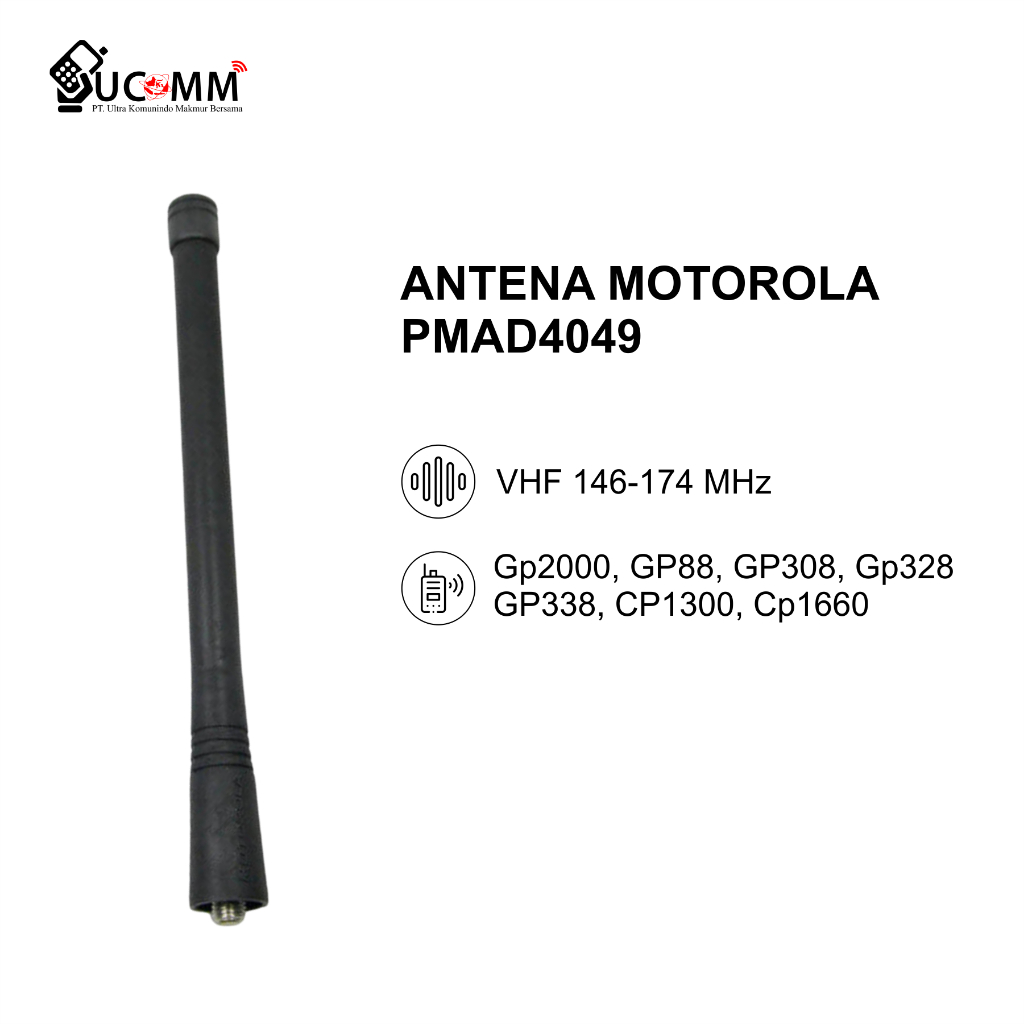 Motorola PMAD4049 Antena HT GP338 GP328 CP1660