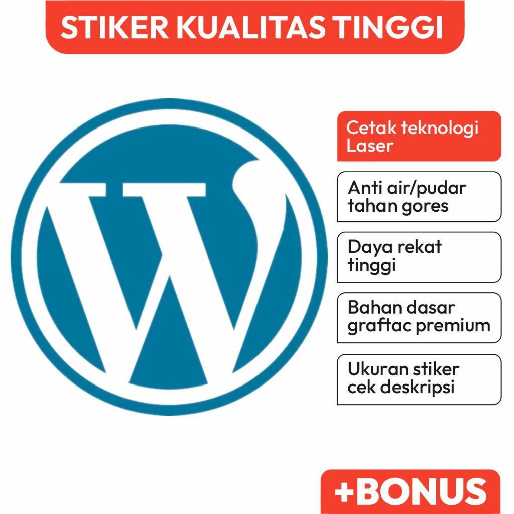 

Sticker Logo Wordpress