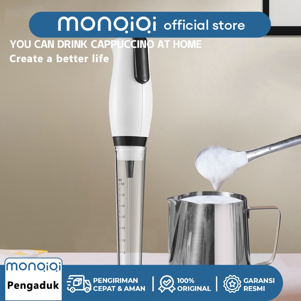 Milk frother electric Milk froter elektrik Milk frother listrik Milk foamer Pembuat busa susu Foam