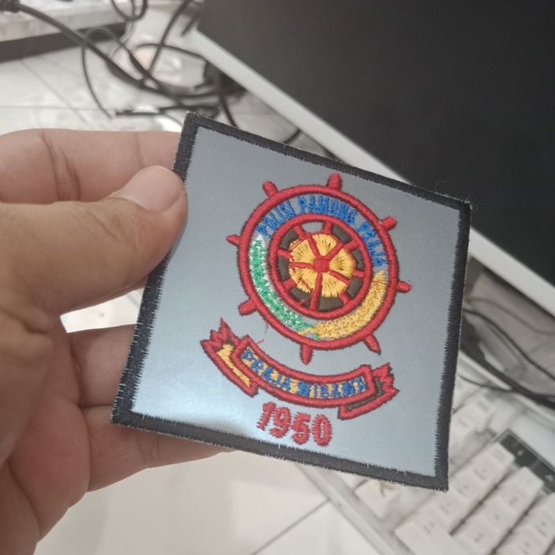 Logo Bordir Satpol-PP,Logo satpol PP,Atribut Satpol-PP,Bordir logo satpol-PP