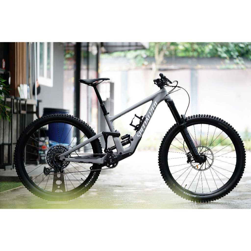 FULLBIKE SPECIALIZED ENDURO COMP SATIN COOL GREY WHITE S2