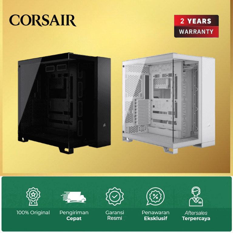 Casing Corsair 6500X TG [mATX, ATX, E-ATX]