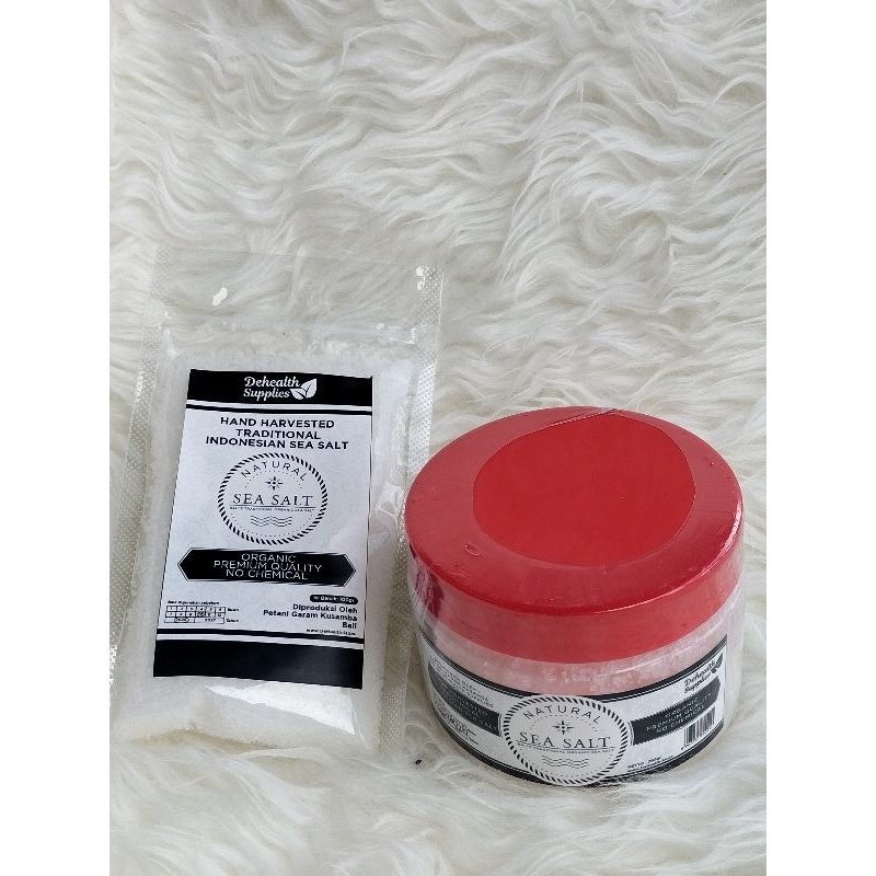 

Dehealth Supplies KUSAMBA SEA SALT | Garam Laut Kusamba | Garam lokal