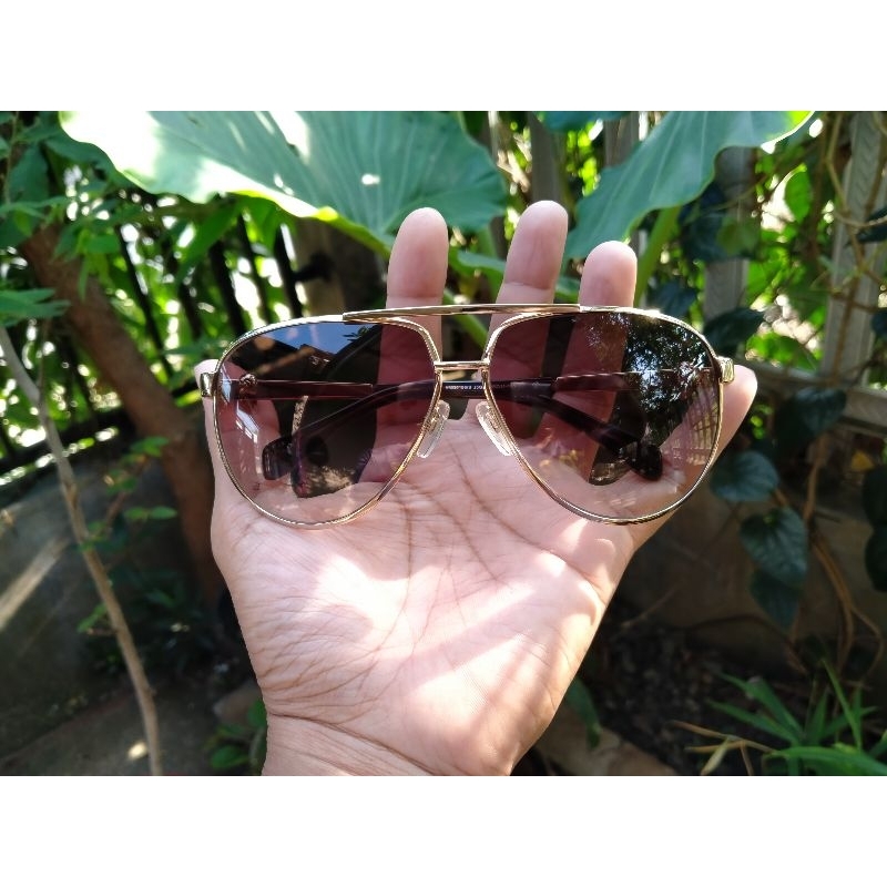 Kacamata Hitam Alexander McQueen AMQ4156/S Original Klasik Sunglases