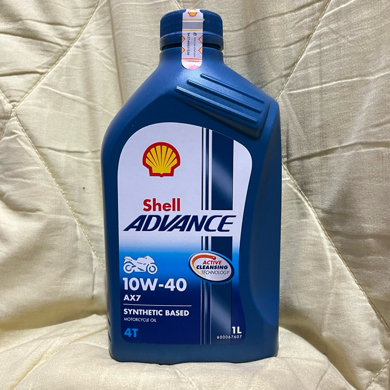 Oli motor Bebek 4T Shell AX7 10w40 1Liter