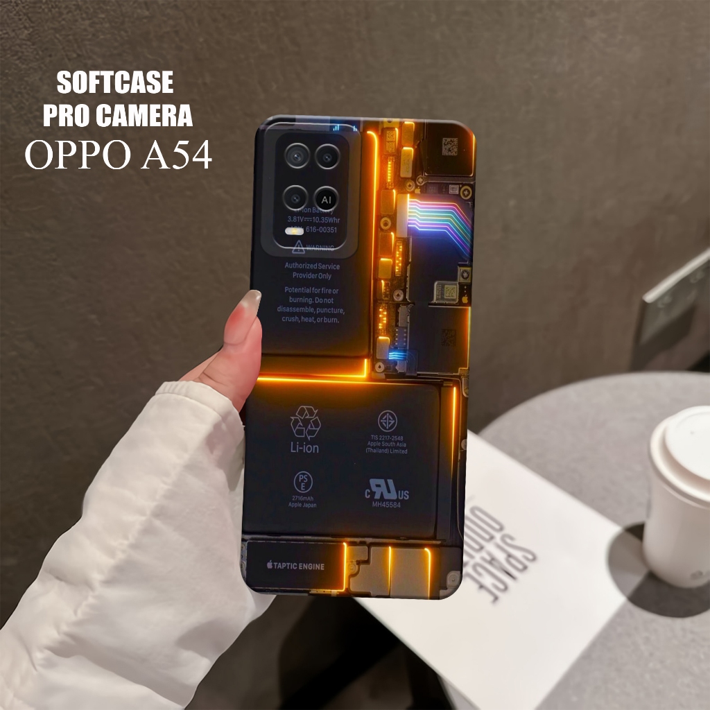 Case OPPO A55 NEW Terbaru - Softcase OPPO A55 NEW - Softcase Pro Camera - Casing Hp OPPO A55 NEW - K