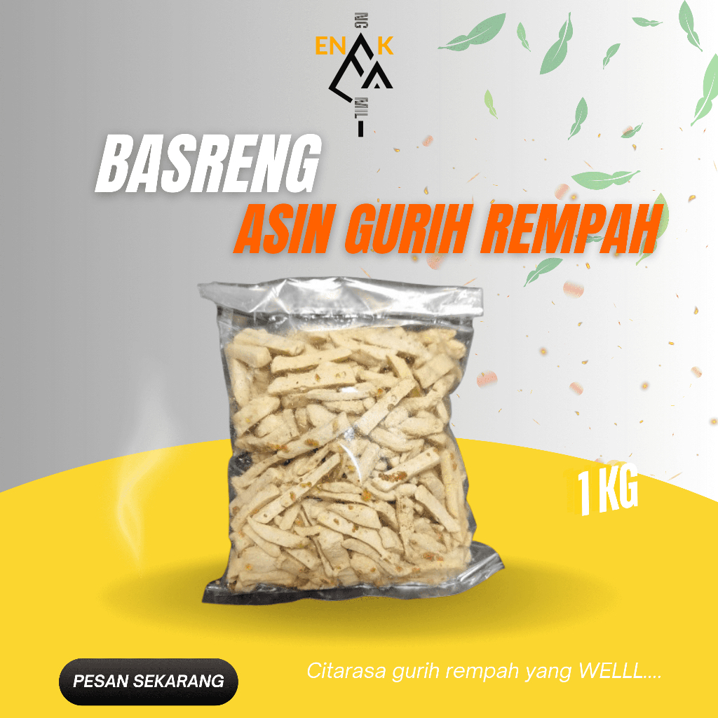 

BASRENG Asin Gurih Rempah 1 KG