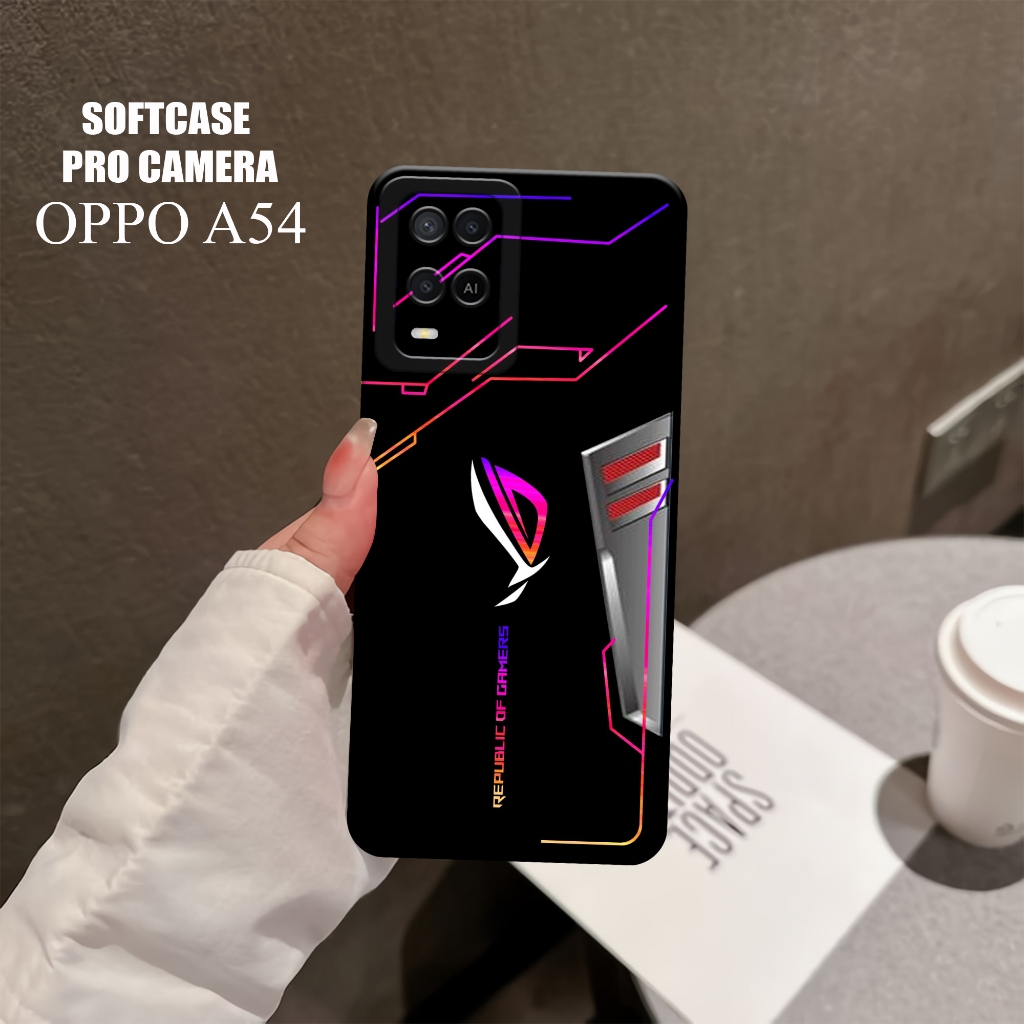 Case OPPO A55 NEW Terbaru - Softcase OPPO A55 NEW - Softcase Pro Camera - Casing Hp OPPO A55 NEW - K