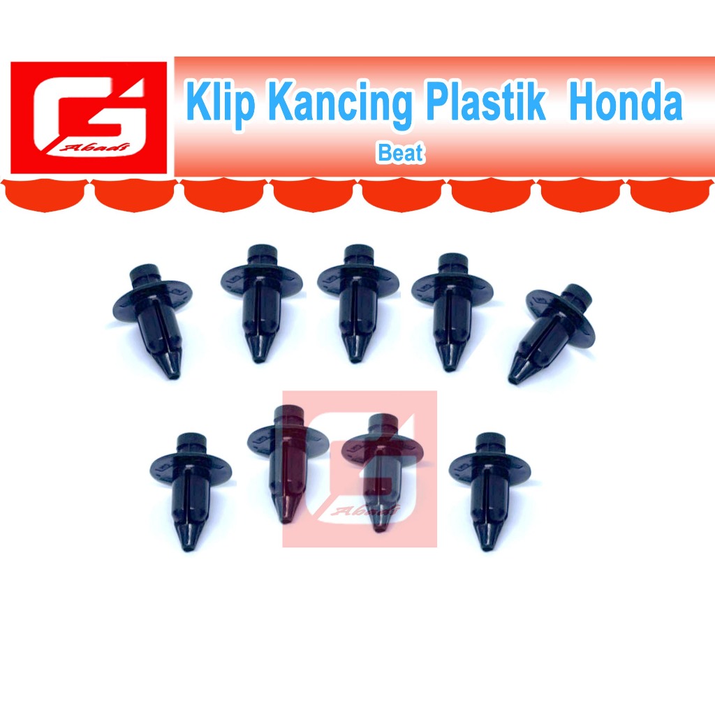 Klip kancing body bawah depan honda beat 2016-2019