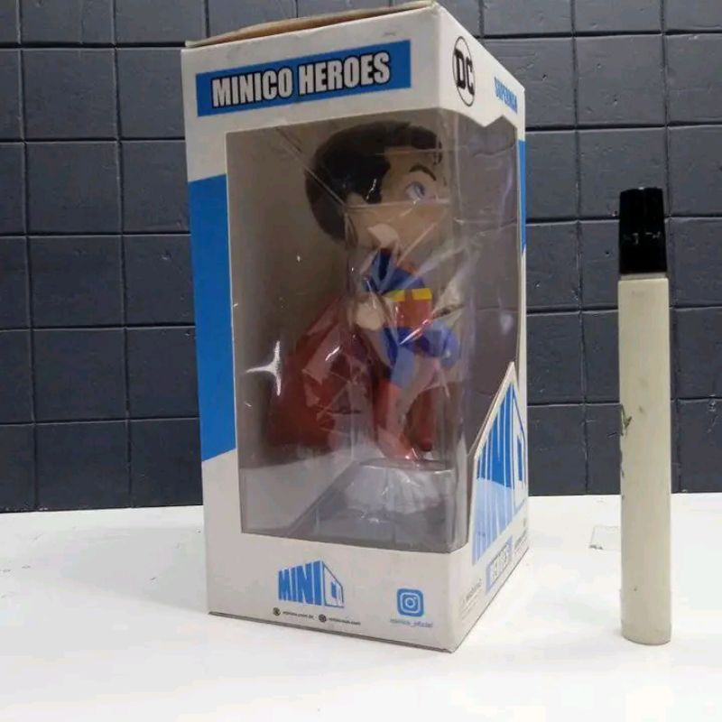 Mainan action figure superman mini co Iron Studios Superman Comics Mini Co Original CWJttpSDS #super