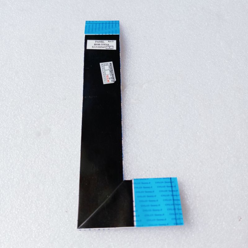 kabel lvds tv samsung UA32J4003 - kabel fleksibel tv samsung ua32j4003 - label penghubung dari mainb