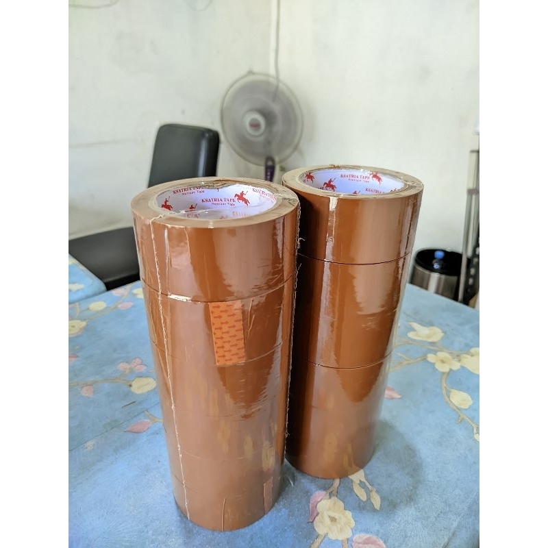 

Lakban Coklat 45mm, 90yard,