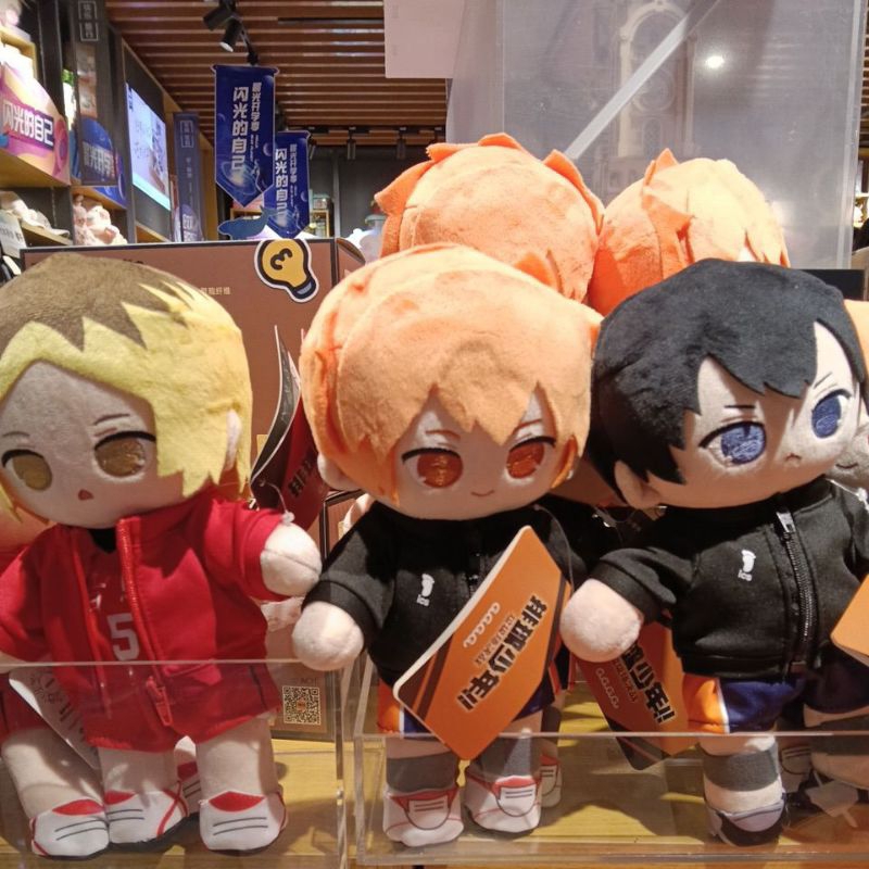 Boneka anime karakter 20cm Original Kenma kozume / Hinata Shoyo / Kageyama Tobio