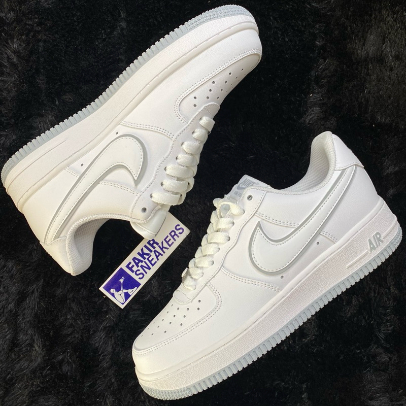 Air Force 1 Low GS White Wolf Grey