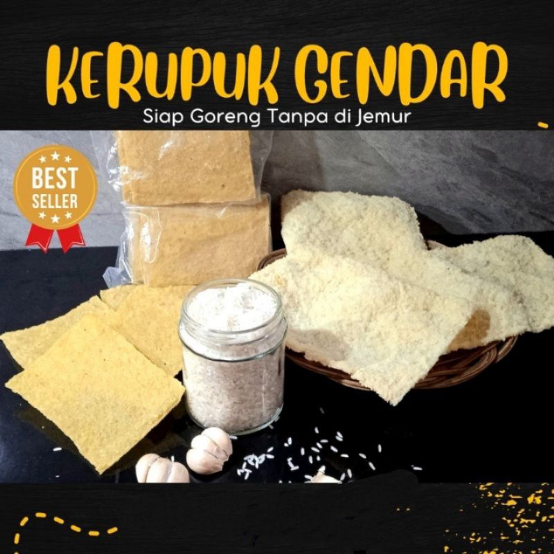 

Krupuk Puli/Gendar 250g Mentah