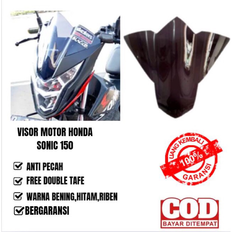 WINDSHIELD WINSIL VISOR MOTOR SONIC 150