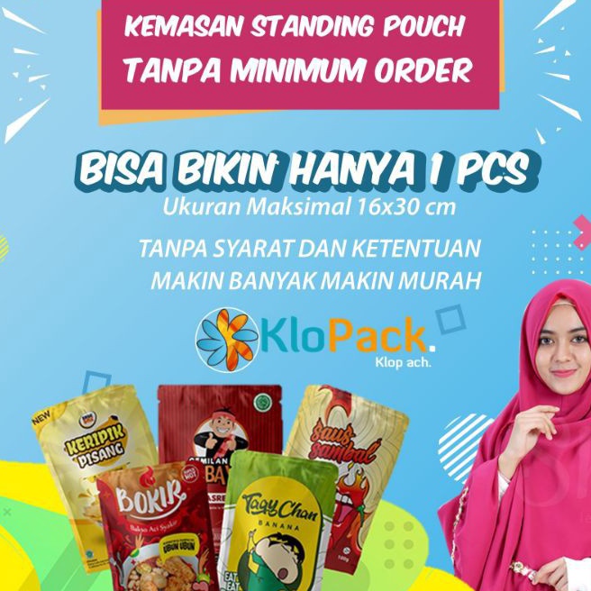 FG2 Cetak Kemasan Standing Pouch SATUAN