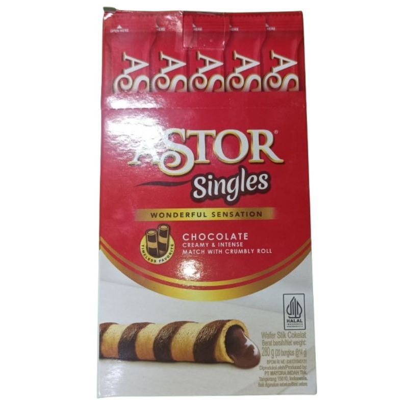 

Astor Singles 1pak isi 20x14gr