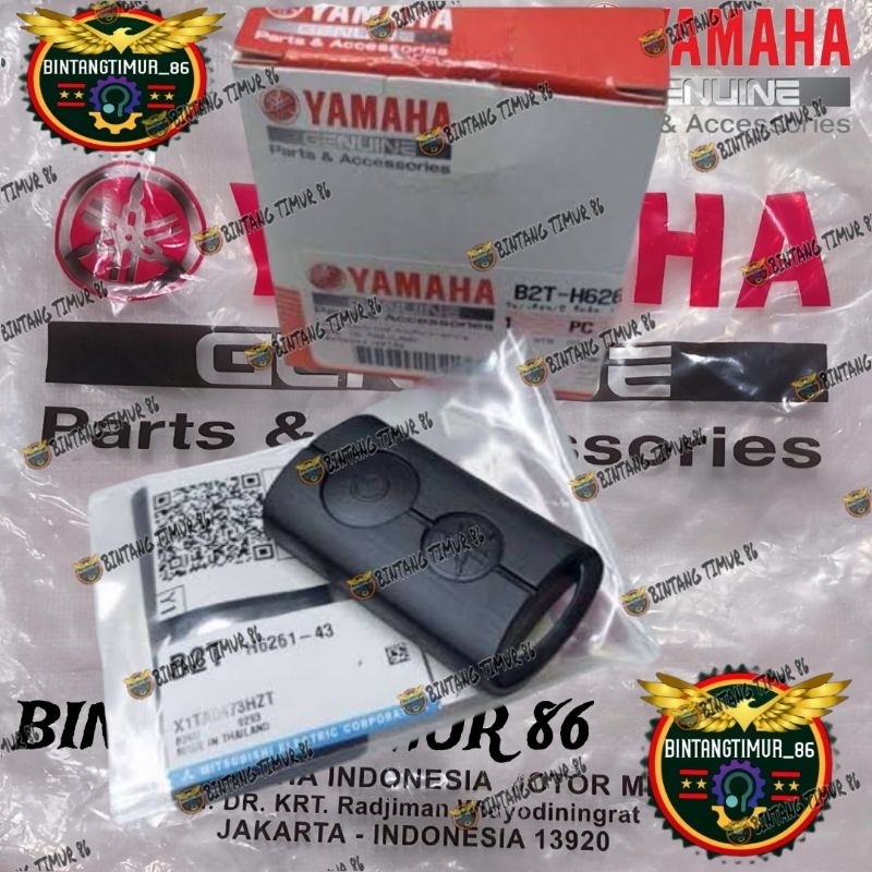 REMOT KONCI KONTAK NMAX AEROX XMAX LEXI FAZZIO FREE GO ORIGINAL YGP B2T-H6261-43