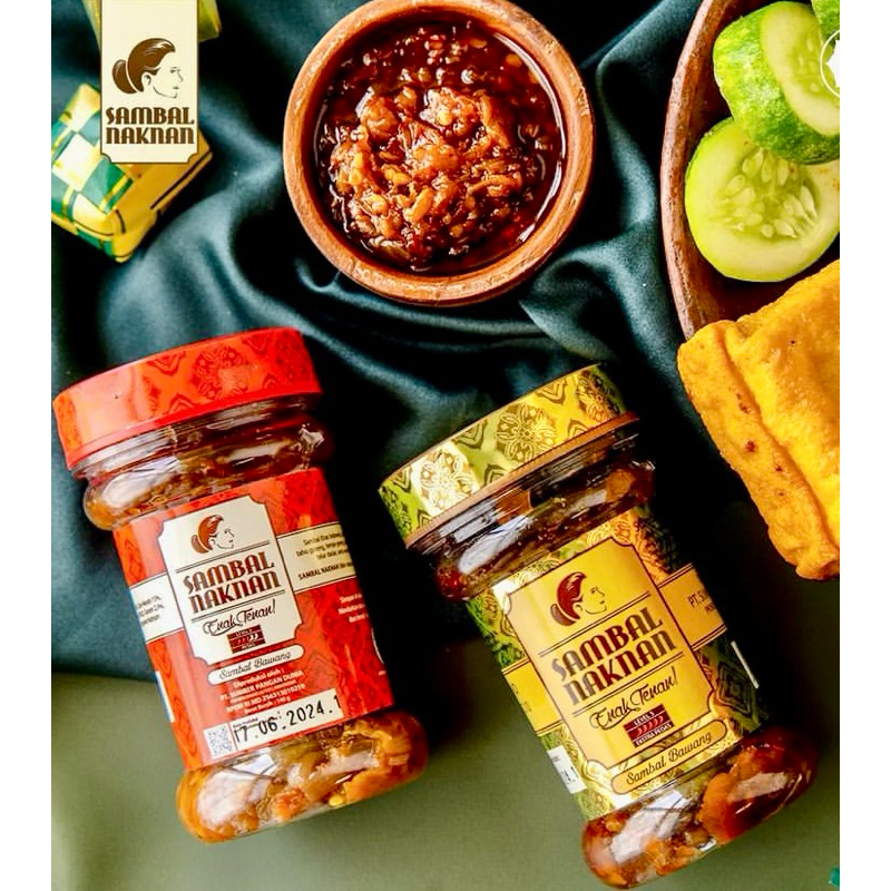 

Lezatoz_Genz Nl 1 Lusin / 12 Botol Sambal Bawang Naknan (Level 1, 3, 5 Dan Oriental) 140 Gram