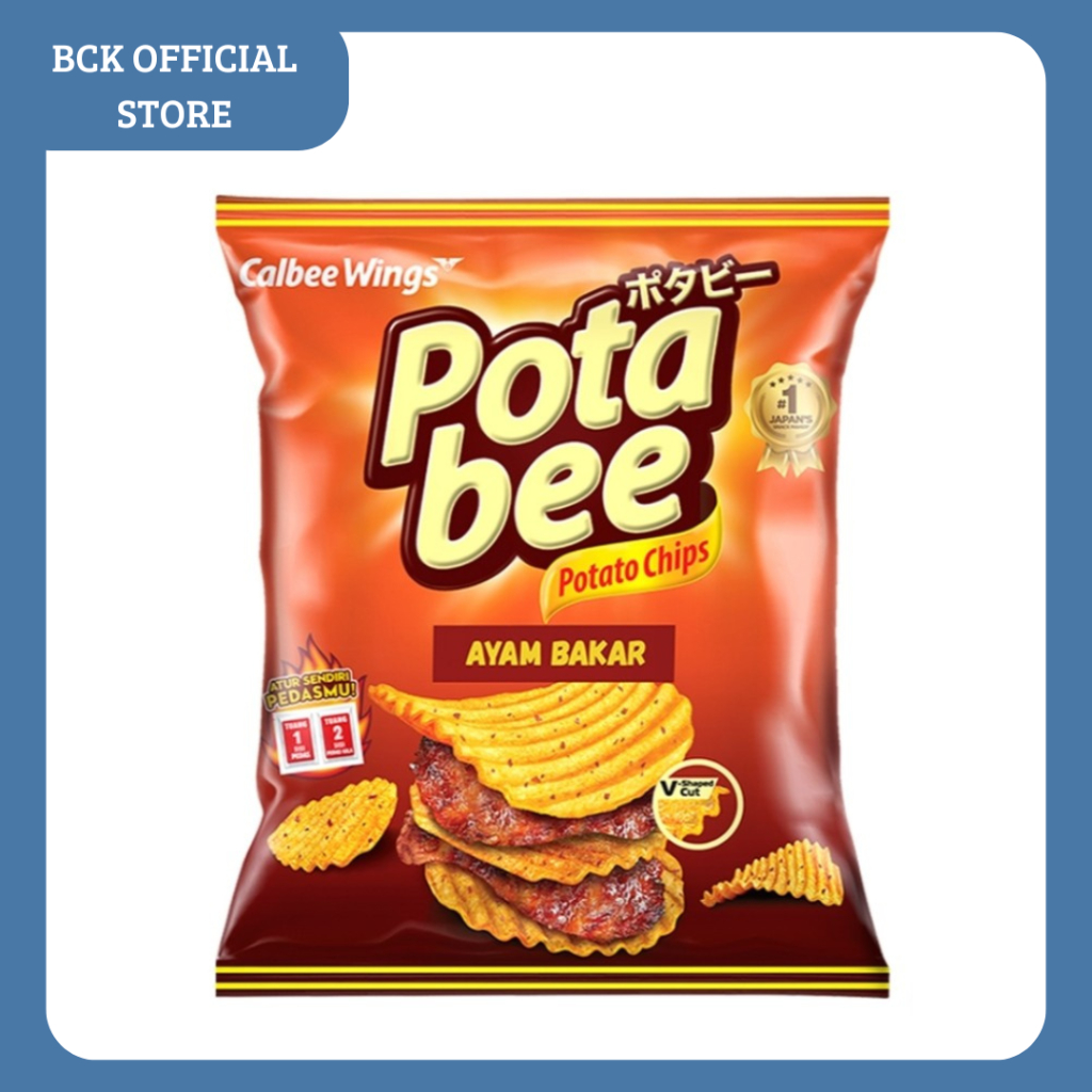 

POTABEE Potato Chips Ayam Bakar 68 g (pcs)