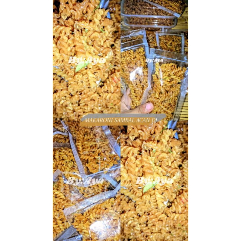 

Makaroni pedas sambal acan daun jeruk
