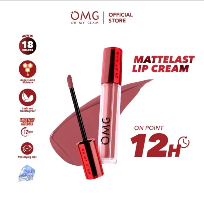 OMG MATTELAST LIP CREAM | LIPSTIK OMG