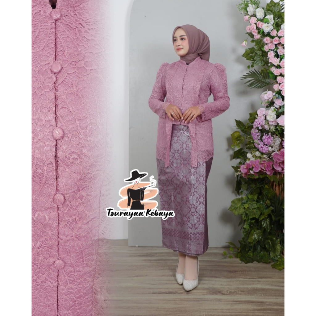 KEBAYA KUTU BARU KANCING/ KUTU BARU KANCING/ KEBAYA KUTU BARU/ KEBAYA KUTU BARU MODERN