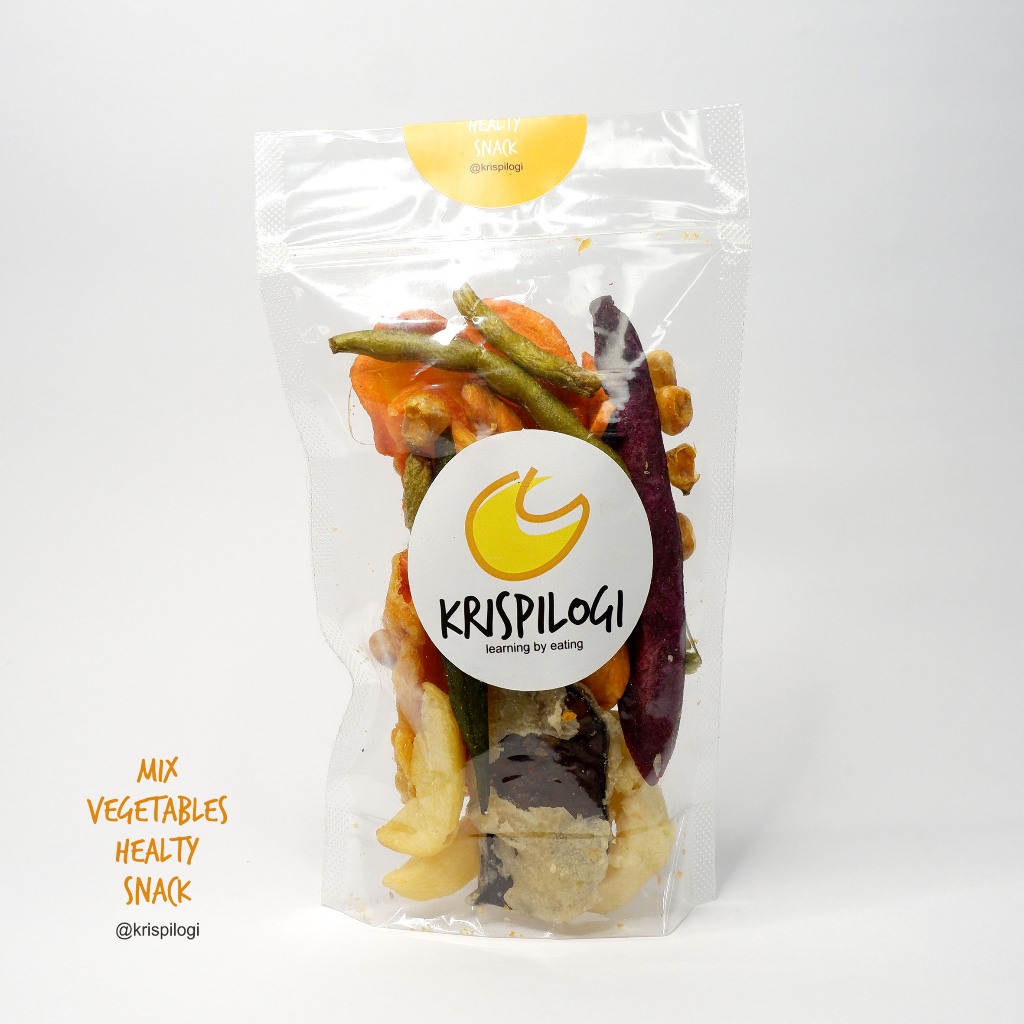 

Krispilogi - Keripik Sayur Premium Mix Pouch (+-70Gr)