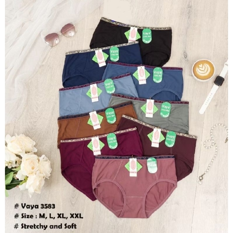 [1pc] CD/Celana Dalam Wanita merk Vaya code/art 358/art 3583