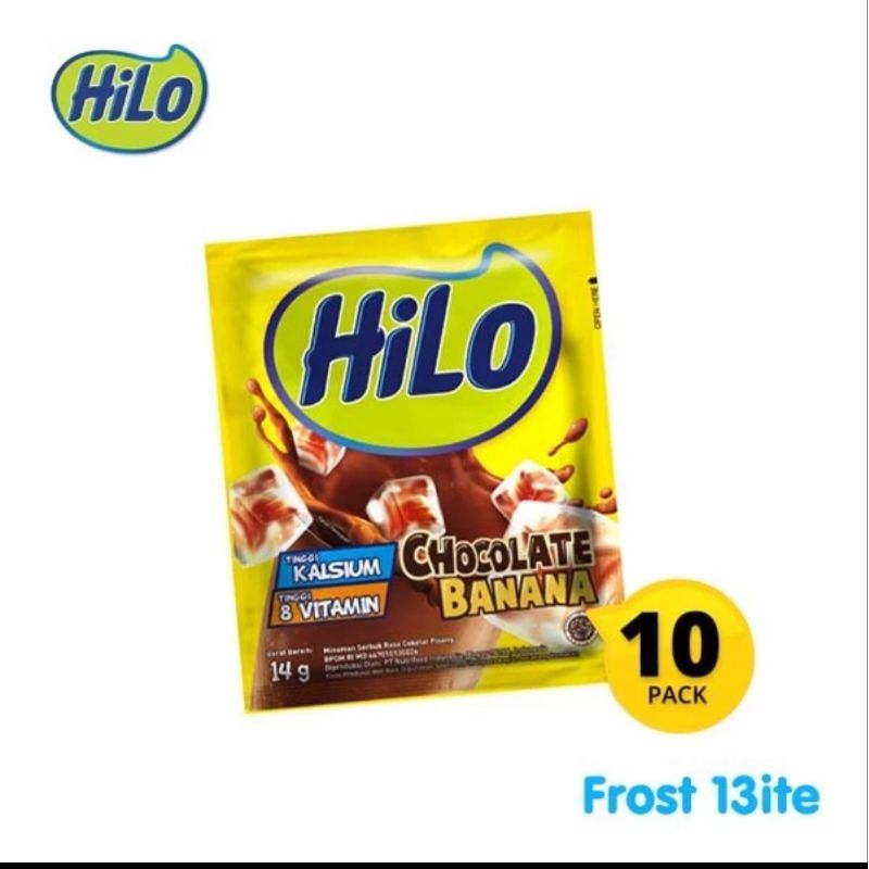 

1 rcg hilo chocolate banana isi 10 sachet