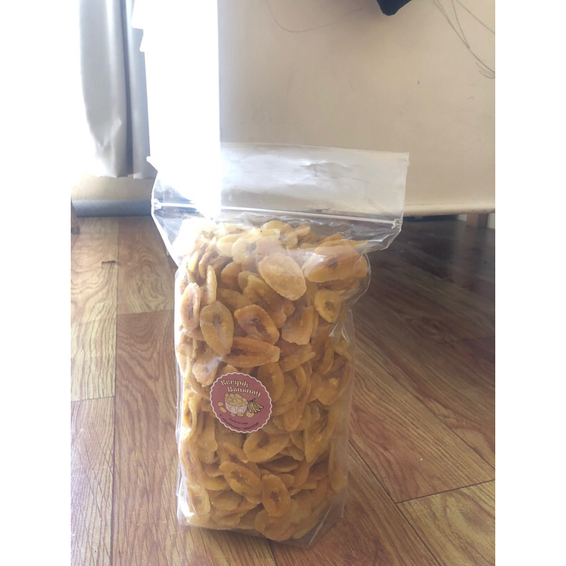 

Keripik Bananay original Manis 1kg