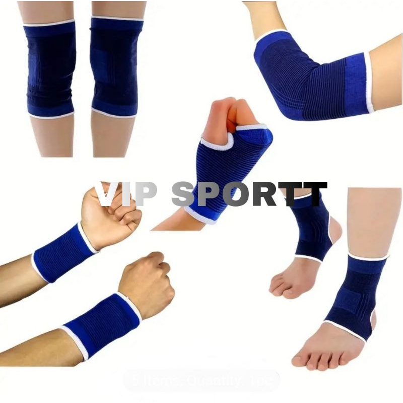 1 Pasang Deker Pelindung Lutut - Deker Pelindung Ankle Engkel Kaki - Deker Pelindung Pergelangan Tan