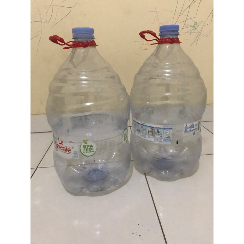 galon bekas le mineral