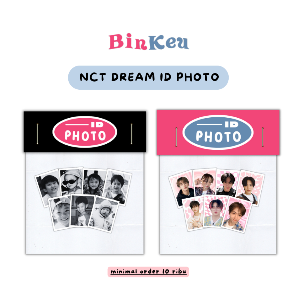 ID PHOTO NCT Dream / Pas Foto NCT Dream 3x4