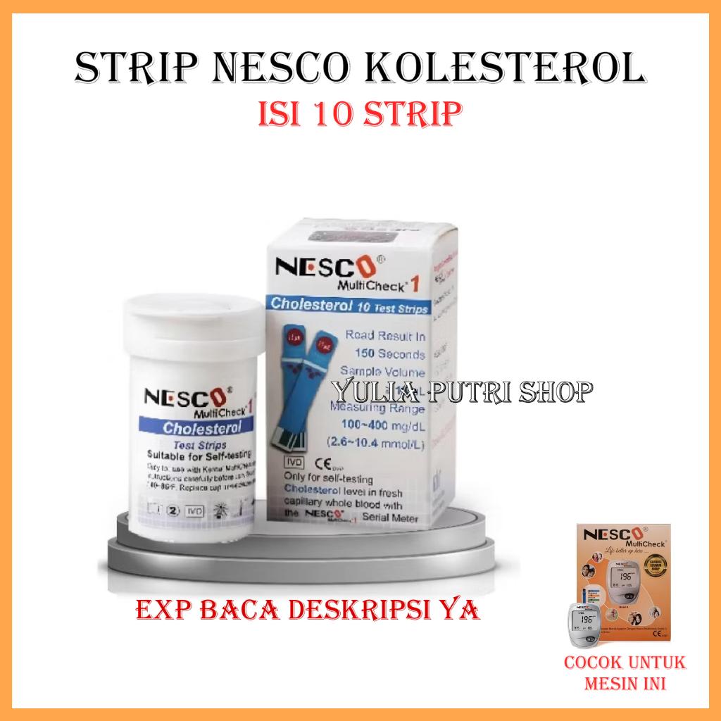 Strip Nesco Tes Kolesterol / Uji Cholestrol / Cek Kolestrol