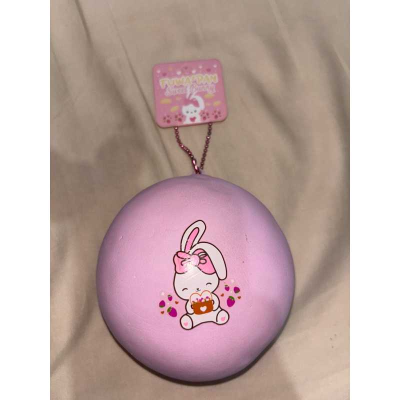 (PRELOVED) BUNNY’S CAFE FUWA FUWA PAN SWEET BUNNY BUN SQUISHY LILAC