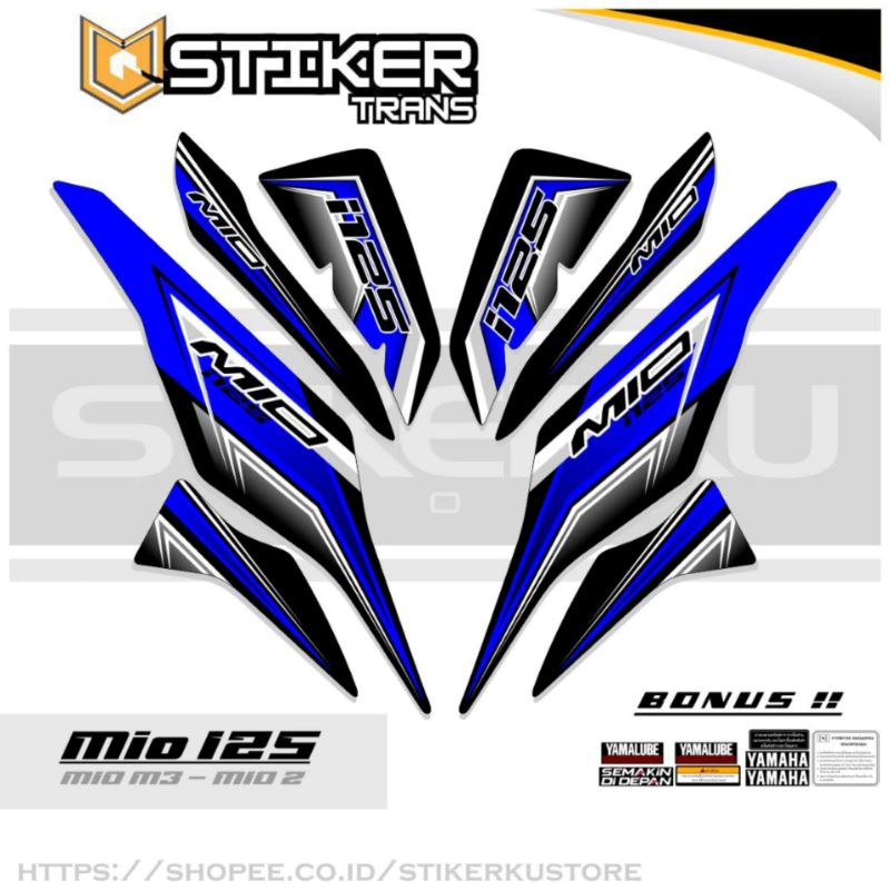 STRIPING MIO 125 MOTIF 24/ STRIPING SOLARIZ/ STIKER MIO 125 / MIO M3 / MIO Z / STIKER SOLARIZ