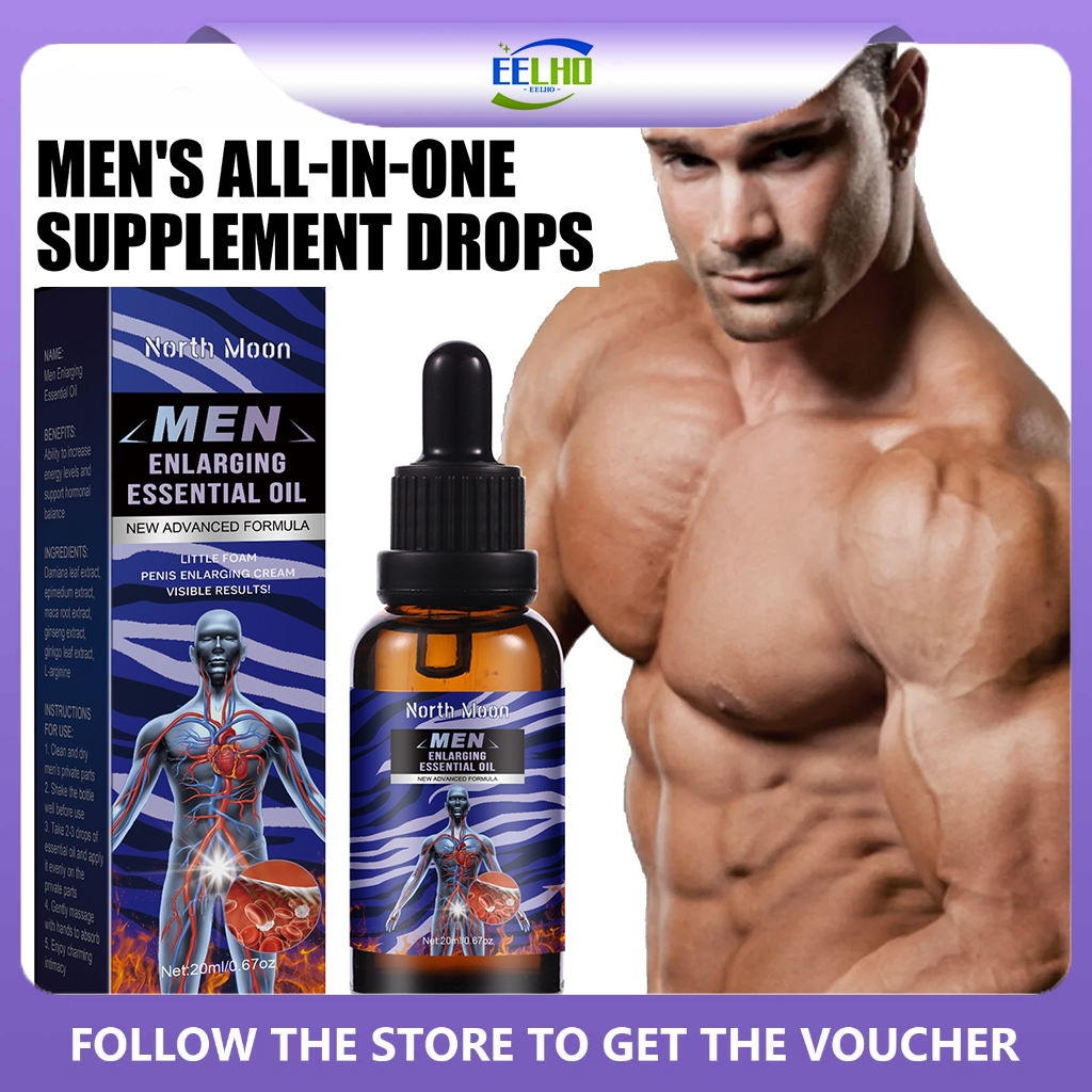 20ml Men Body Care Energy Massage Essential Oil Enlargement Adult Product effectively make thic