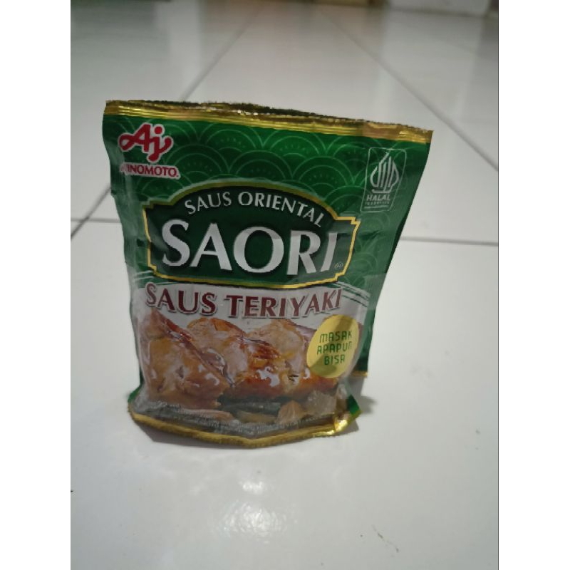 

SAORI SAUS TERIYAK| | SATU SACHET 22 ML